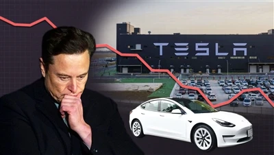 Курс акцій Tesla впав понад 15%