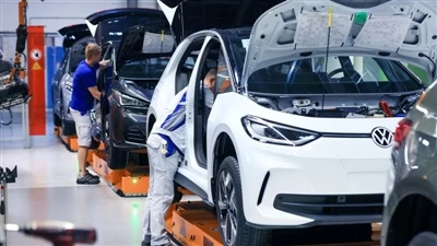 Завантаження потужностей в автомобільній промисловості Німеччини впало прибли...